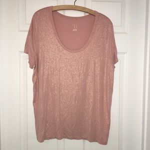 Shimmery Tee Shirt from Target